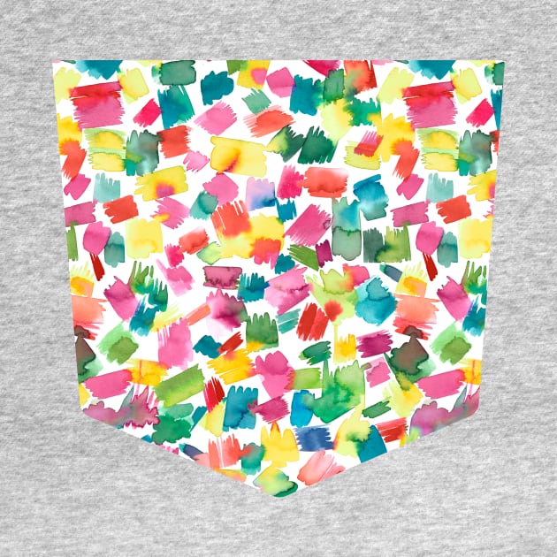 Pocket - Abstract Spring Colorful by ninoladesign